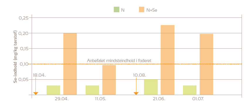 Selenindhold i græs