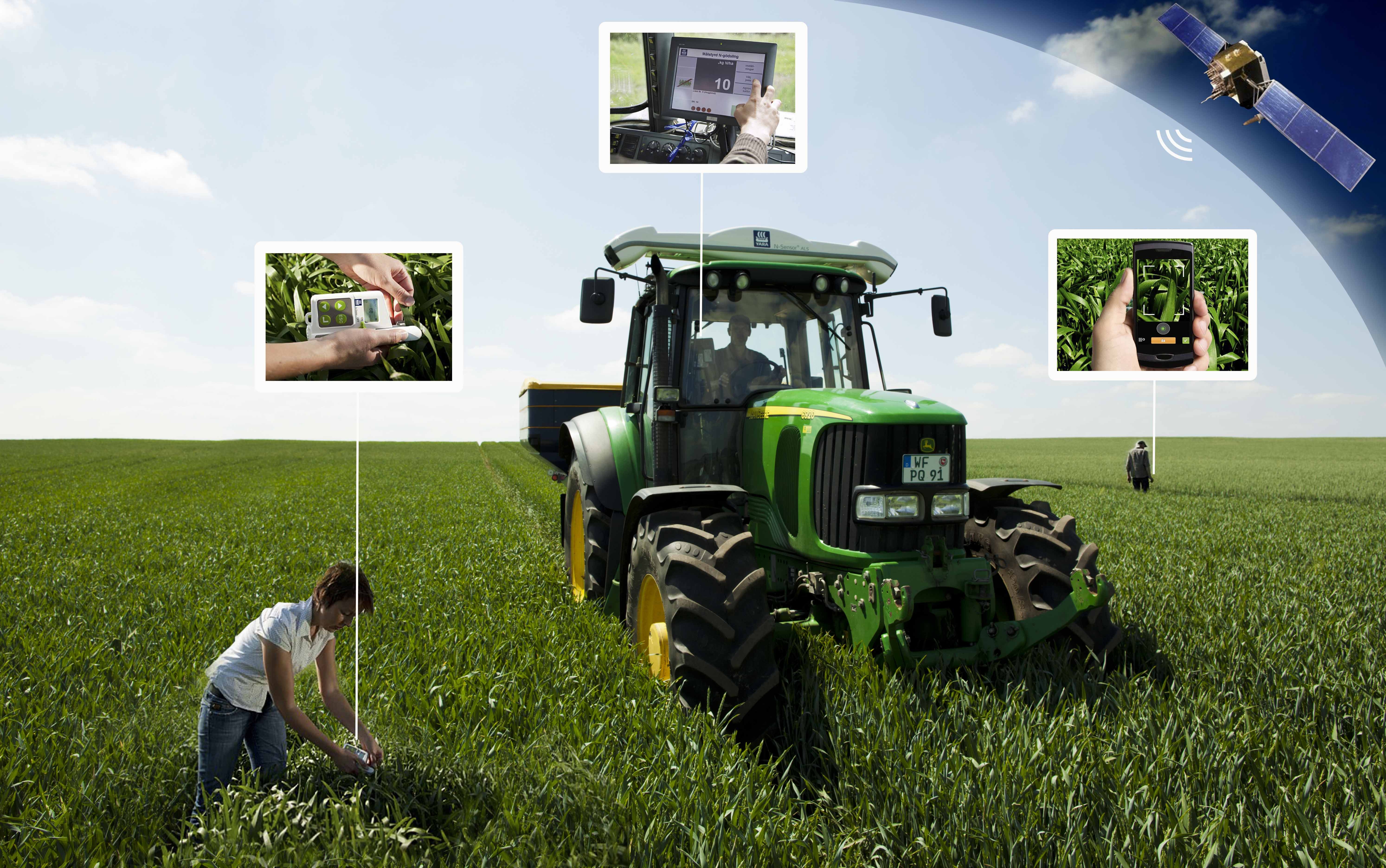 Mest kendte præcisionsværktøjer i dag er nok Yara N-Sensor, men derudover rummer Yaras palet af præcisionsløsninger også andre muligheder